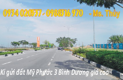 Kí gửi đất Mỹ Phước 3 Bình Dương giá cao